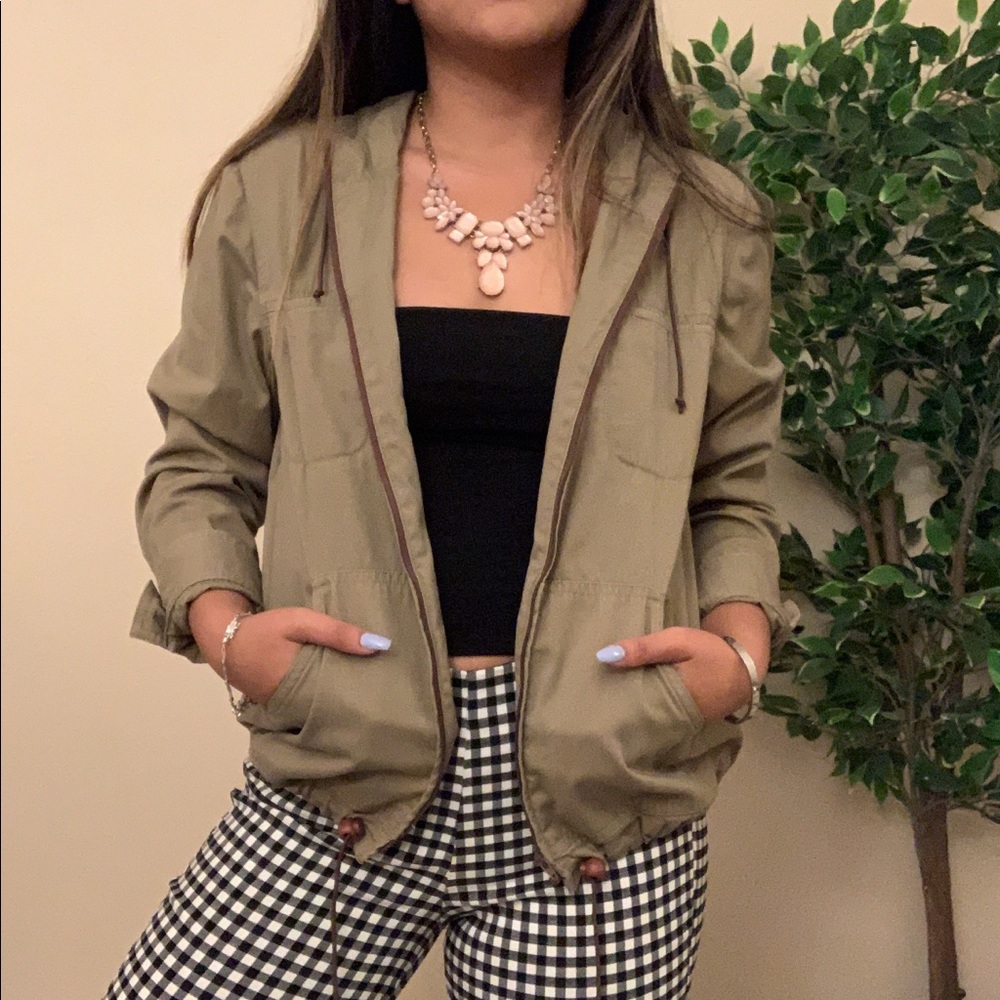 Khaki Utility Jacket